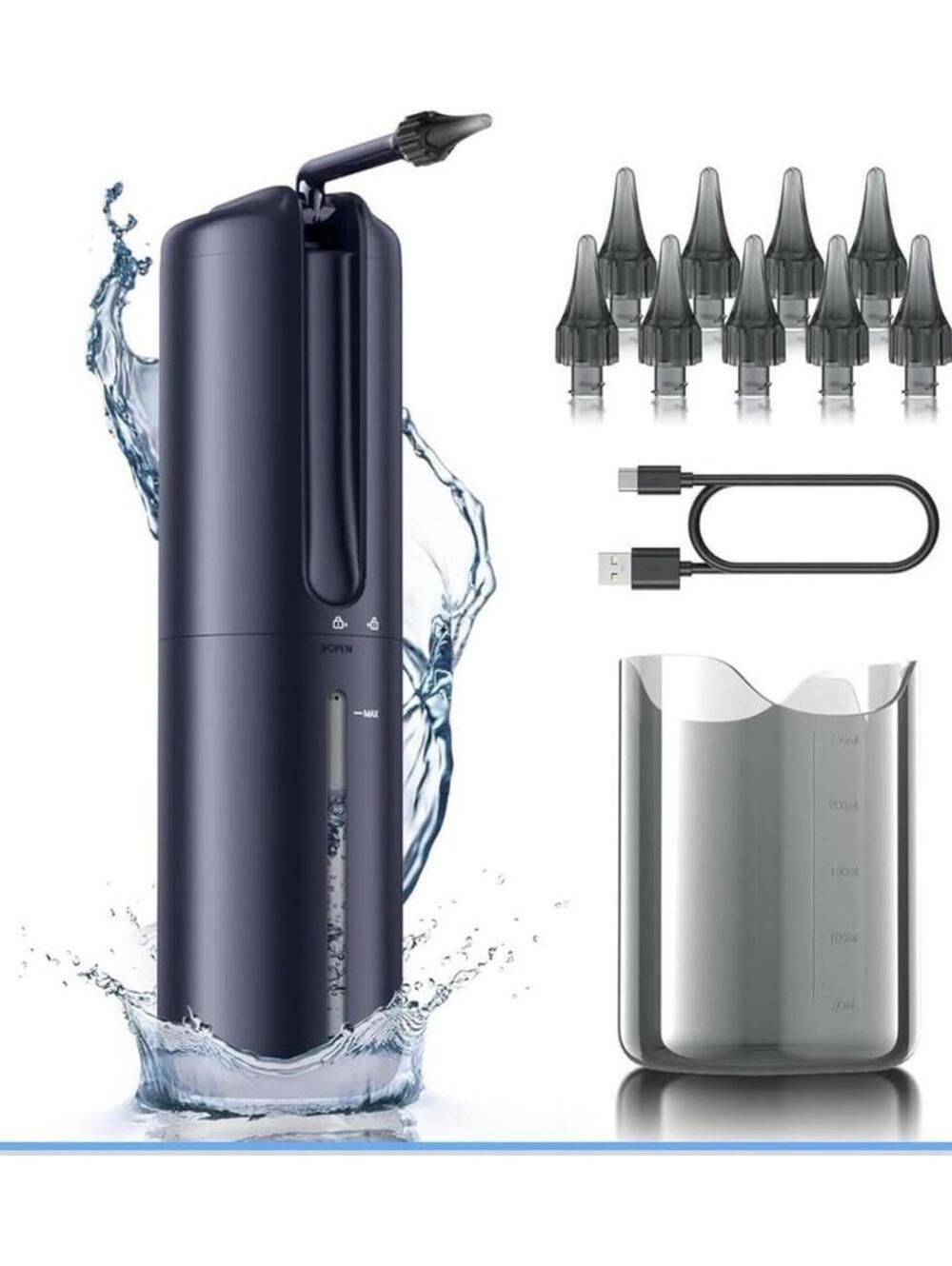 Electric Ear Wax Remover, 4 Modes, Waterproof, Replaceable Tips - New in Box